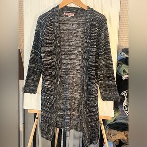 Knit Open Front Cardigan